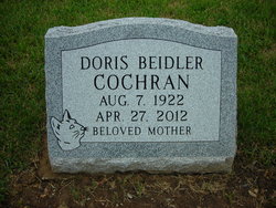 Doris Marie <I>Beidler</I> Cochran 