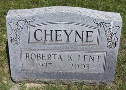 Roberta <I>Lent</I> Cheyne 