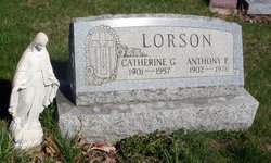 Catherine Gertrude <I>Miller</I> Lorson 
