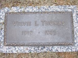 Velvie Mae <I>Lewis</I> Thomas 