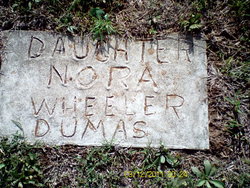 Nora <I>Wheeler</I> Dumas 