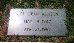 Lou Jean <I>Ashe</I> Allison 