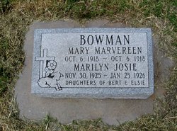 Marilyn Josie Bowman 