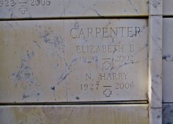 Elizabeth “MaryLiz” <I>Beach</I> Carpenter 