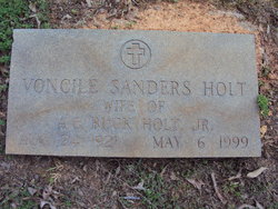 Ina Voncile <I>Sanders</I> Holt 