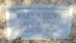 Wiley Gustavus Brown 