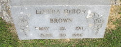 Levera LeVera <I>DeBow</I> Brown 