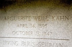 Marguerite <I>Weill</I> Kahn 