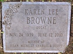 Karen Lee <I>Browne</I> Dugas 