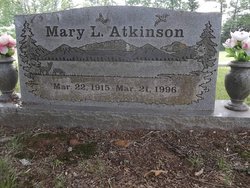 Mary Lucille <I>Griffin</I> Atkinson 