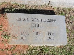 Grace <I>Weatherbee</I> Still 