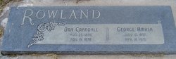 Ora <I>Crandall</I> Rowland 