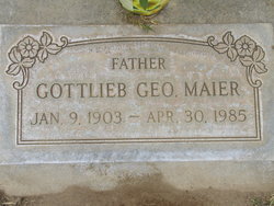 Gottlieb George Maier 