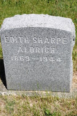 Edith <I>Sharpe</I> Aldrich 