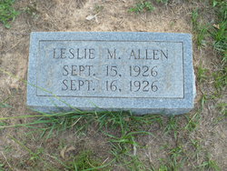 Leslie M Allen 