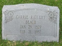 Carrie <I>Ratcliff</I> Beach 