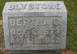 Bertha Grace <I>Boughton</I> Blystone 
