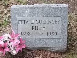 Etta J. <I>Guernsey</I> Riley 