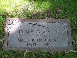 Maud <I>Reed</I> Arcand 