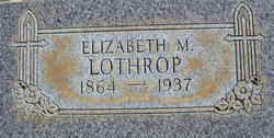 Elizabeth M. <I>Kirkpatrick</I> Lothrop 