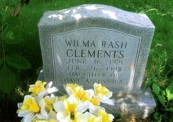 Wilma Kathleen <I>Rash</I> Clements 