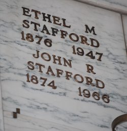 Ethel Mary <I>McKillop</I> Stafford 