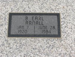 B Earl “Bert” Arnall 