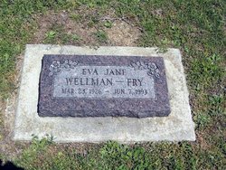 Eva Jane <I>Wellman</I> Fry 