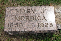Mary Jane <I>Stone</I> Mordica 