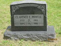 Clarence E Powell 