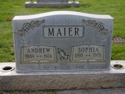 Sophia <I>Weber</I> Maier 