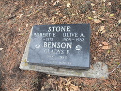 Olive Alexandria <I>Benson</I> Stone 