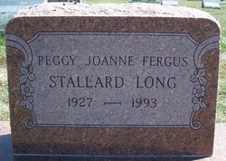 Peggy Joanne <I>Fergus</I> Long 