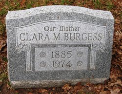 Clara Marie <I>Wickman</I> Burgess 