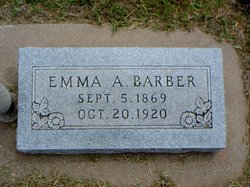 Emma A Barber 
