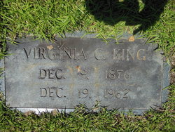 Virginia Caroline “Jennie” <I>Carroll</I> King 