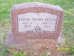 Eadith Thelma <I>Barnes</I> Nelson 