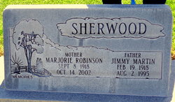Marjorie <I>Robinson</I> Sherwood 