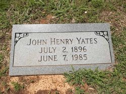 John Wesley Henry Yates 