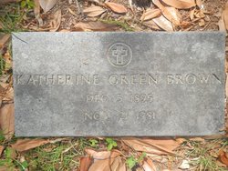 Katherine <I>Green</I> Brown 
