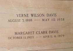 Margaret Mary <I>Clark</I> Davis 