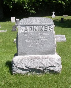 Mary L <I>Brooks</I> Adkins 