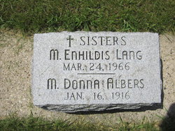 Sister Mary Donna Albers 