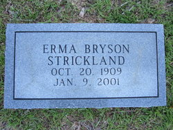 Erma <I>Bryson</I> Strickland 