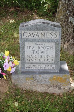 Ida Dianne <I>Brown</I> Cavaness 