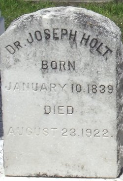 Dr Joseph Johnson “Joe” Holt 