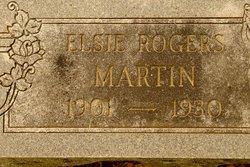 Elsie Emma <I>Rogers</I> Martin 