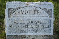 Alice <I>Wilcox</I> Cogswell 