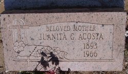 Juanita G Acosta 