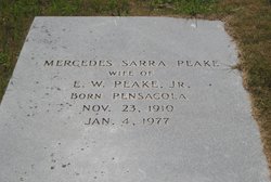 Mercedes Louise <I>Sarra</I> Peake 